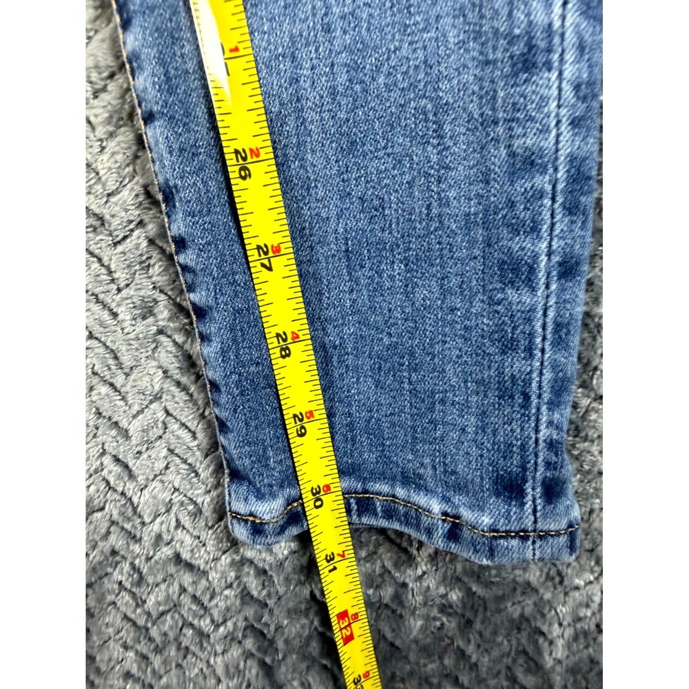Levi's 721 High Rise Skinny Jeans Womens 28x32 Blue Denim Stretch 18882-0595 - Picture 3 of 12